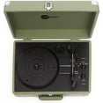 thumbnail image 4 of Arkrocket Curiosity Suitcase Bluetooth Turntable Vintage 3-Speed Record Player with Built-in Speakers Upgraded Turntable Audio Sound (Matcha Green), 4 of 5