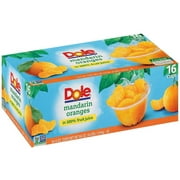 Dole Mandarin Oranges Cup, 4 oz, 16 Count