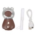 thumbnail image 4 of Nano spray lindo Humidificador USB en forma de oso 300ml cronometrado piel marrón hidratante facial señor, 4 of 10