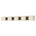 thumbnail image 1 of Alico Pannelli 5 Light Vanity Light in Oil Rubbed Bronze, 1 of 1