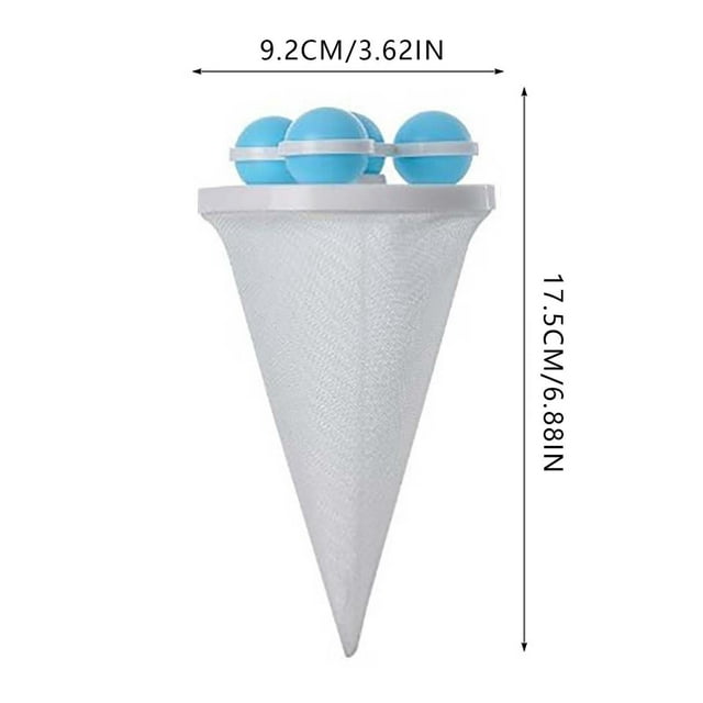 Ltdhehe Floating Hair Filter Screen Removal 2024 New Washing Machine Wool Unit With Wool Trap Reusable Washing Machine Hair Filter Cleaning Mesh 5pc