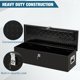 thumbnail image 4 of Heavy - duty 39x13x10 pulgada aluminum truck tool box con side handles: jobsite almacenamiento para truck cama, rv, y trailer, 4 of 10