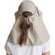 thumbnail image 3 of Women Upf+50 Detachable Face Mask Neck Flap Visor Wide Brim Sun Hats, 3 of 5