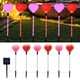 thumbnail image 5 of Decoraciones para San Valentín, adornos para San Valentín, regalos para San Valentín, luces solares LED para San Valentín, elementos de forma clásica para San Valentín, decoración navideña para jardín, 5 of 5