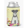 thumbnail image 1 of ""Caroline'S Treasures Easter Schanuzer Miniatura Lata De Sal Y Pimienta O Abrazador De Botellas Multicolor"", 1 of 1