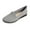 #106-Gray, variant on Censtreet Women's Loafer Flats Comfortable Office Work Shoes, Cute Penny Loafer Slip On Walking Driving Shoes