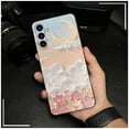 thumbnail image 6 of KDY-Phone Case For Samsung Galaxy A15, Back Cover Silicone Protective Graffiti Anti-dust Soft case Anti-knock Durable flower Oil Painting Phone Pouch Full wrap Fashion Design Cute TPU, 6 of 9