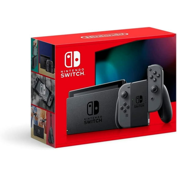 Nintendo Switch Console with Gray Joy-Con (Japanese Version)
