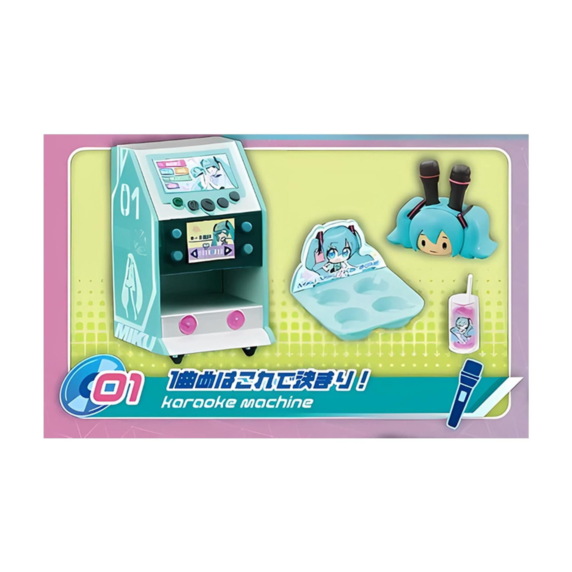 Hatsune Miku Re-ment Karaoke Blind Box Collectible | One Random