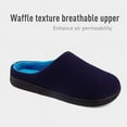 thumbnail image 4 of Wishcotton Men's House Shoes Comfy Casual Slippers Memory Foam Mule Indoor Slip On Size, 4 of 6