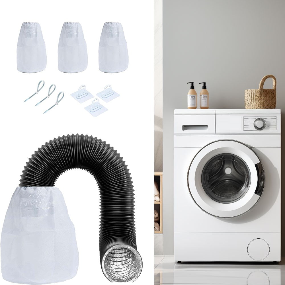 Mosiee Pack Dryer Vent Lint Bags, Lint Traps For Indoor Outdoor