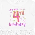 thumbnail image 4 of Inktastic It's My Fourth Birthday Girls Toddler Dress, 4 of 5