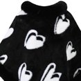 thumbnail image 4 of Fewfanhot Faux Fur Trim Printed Poncho Cape, Thick Warm Fleece Lined Wrap Shrug Coat for Women Fall Winter, 4 of 5