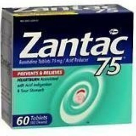 Zantac 75 Tablet 60ct