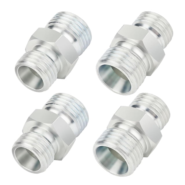 koolsoo Adaptateurs de Raccords Installation Facile Compact pour Mini Excavatrices Raccord de Tuyau 4 Pcs