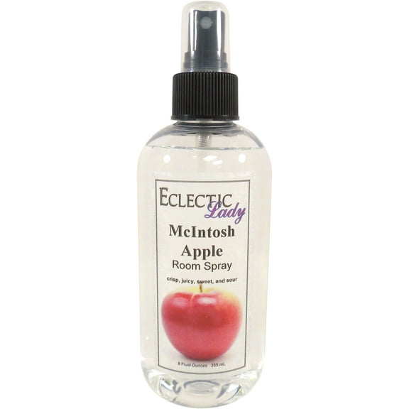 McIntosh Apple Room Spray by Eclectic Lady (Double Strength), 16 Ounces, Fragrant Aromatic Room Mist For Home, Room, Office