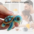 thumbnail image 6 of KOYPTL Bead Embroidery Kit - Beginner-Friendly Sea Creature Beaded Embroidery Kits DIY Animals Beadwork Craft Kits for Adults Full-Color Instruction Sheet for Craft Lover(1pc), 6 of 6