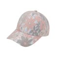 thumbnail image 2 of Gorra de béisbol de encaje con bordado Floral para mujer, sombreros de playa ajustables, broche cómodo Rosa Yuyangstore Gorra de béisbol, 2 of 8