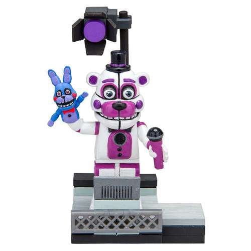 Five Nights at Freddy's Funtime Freddy avec le coté droit  de la scène