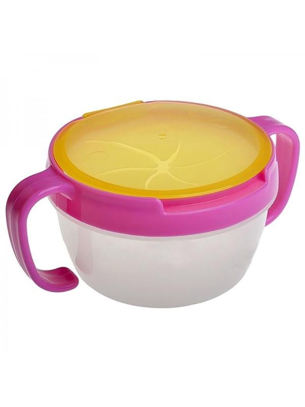 Baby Kid No Spill Bowl Balance Food Snack Bowl Cup Safe Pot Container ...