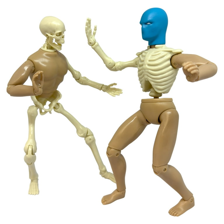 Super Articulated Type S 8 Inch Skeleton Action Figure