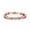 Rose, variant on Simulated Cubic Zirconia Size-5 Full Eternity Stackable Ring Wedding Band 925 Sterling Silver
