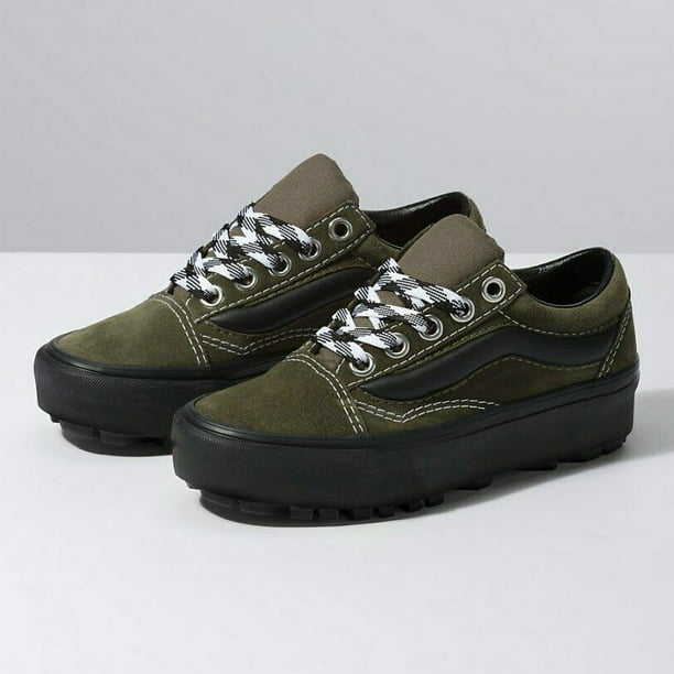 Vans Old Skool Lug Platform 90s Retro Grape Leaf Men's Skate Shoes Size   