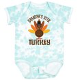 thumbnail image 3 of Inktastic Thanksgiving Grandpa Little Turkey Boys or Girls Baby Bodysuit, 3 of 5