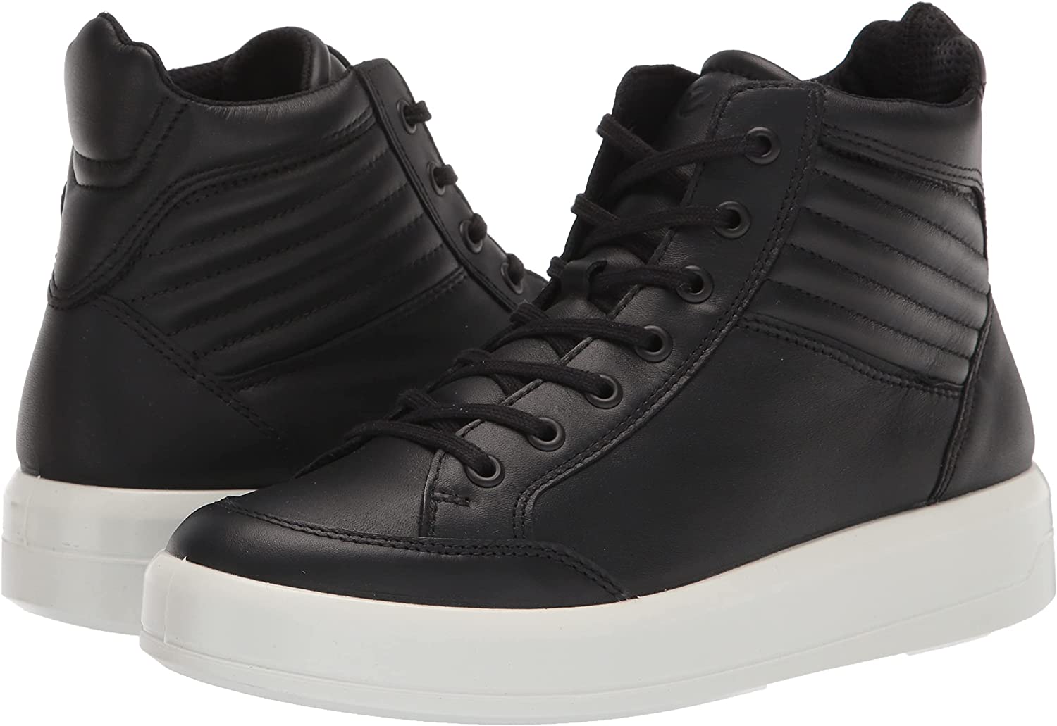 ECCO Women's Soft 9 II High Top Sneaker, Black, 10-10.5 | Walmart Canada