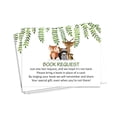 thumbnail image 1 of Inkdotpot 30 Books For Baby Shower Request Cards Bring A Book Instead Of A Card Jungle Animals Gender Neutral Baby Shower Invitations Inserts Games, 1 of 6
