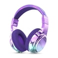 thumbnail image 1 of Auriculares Bluetooth QearFun para niños con micrófono USB C 5.3 BT, 1 of 7