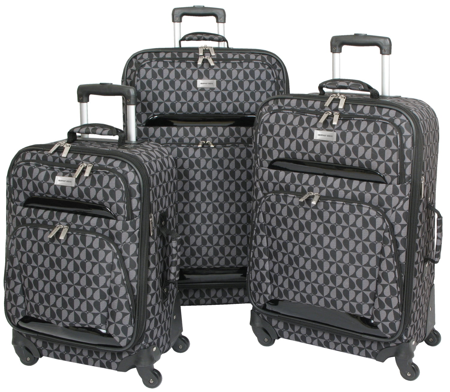 Geoffrey Beene - Geoffrey Beene Hearts Fashion Collection Luggage Set ...