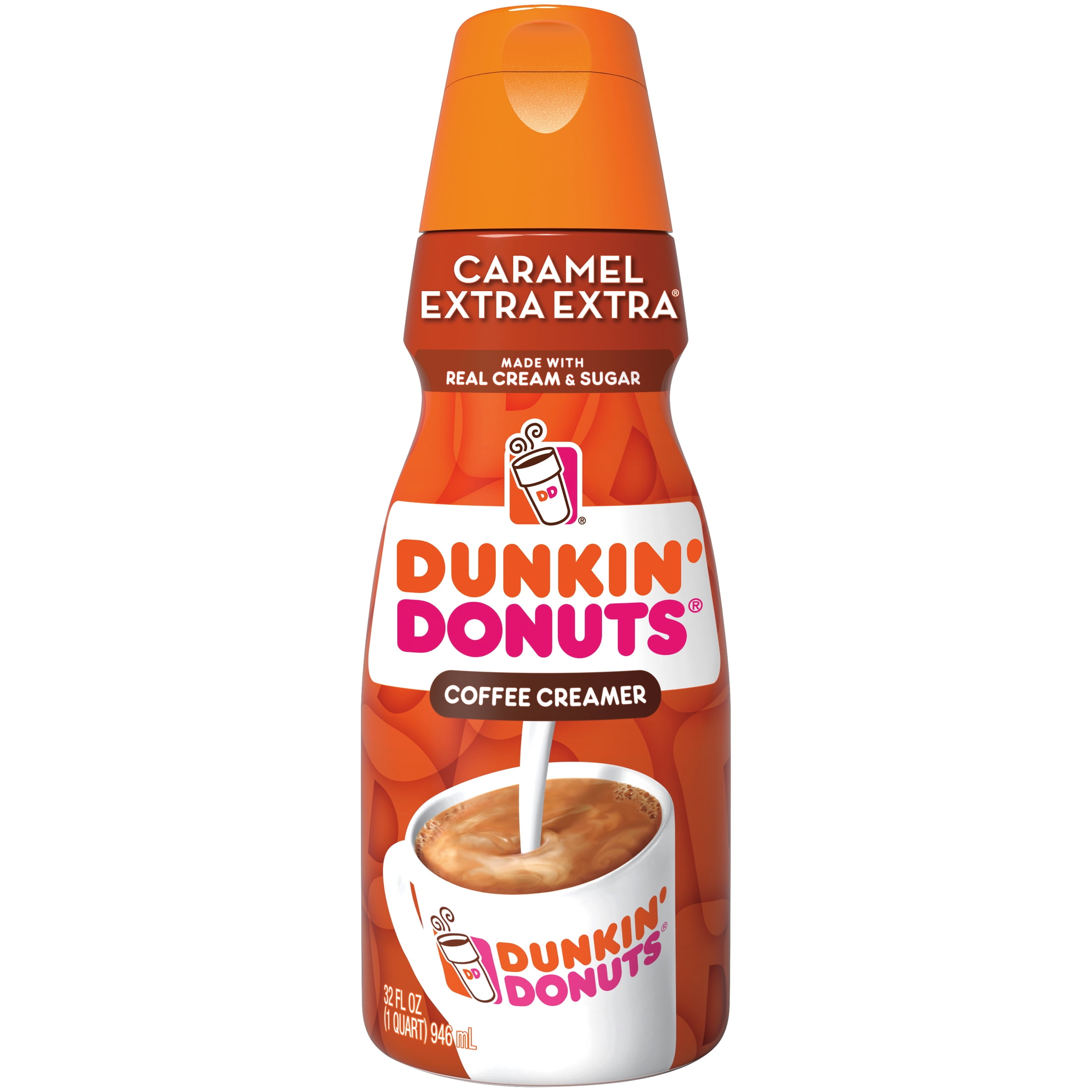Dunkin' Donuts Caramel Extra Extra Coffee Creamer, 1 Quart