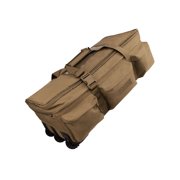 Condor Outdoor 37in Haul Rolling Duffle Bag, Coyote Brown