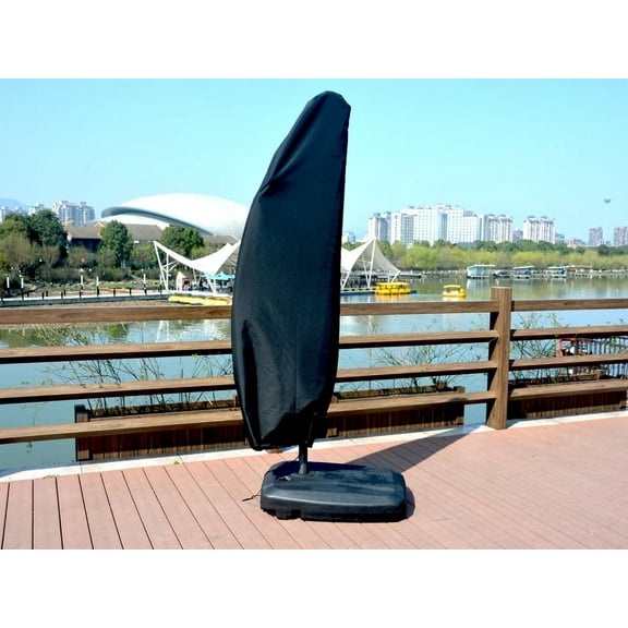 Direct Wicker Patio Cantilever Umbrella Zipper Cover