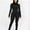 🔥 Black, variant on Sentmoon Music Festival Rompers Jumpsuits for Women Plus Size Long Sleeve Solid Color Slim Fit Jump Suit Summer for Beach and Vacation