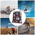 thumbnail image 6 of Naloa Cat Icecream Drawstring Backpack String Bag Cinch Water Resistant for Gym Shopping Sport Yoga, 6 of 6