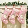 thumbnail image 6 of Christmas Hanging Ornaments Stockings Baubles Pendants Faceless Dolls for Window Tree Door Wall Home Holiday Party Decoration, 6 of 6