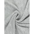 thumbnail image 5 of DARING DIVA Women's Flowy Cotton Wide Leg Lounge Pants M Light Gray, 5 of 6