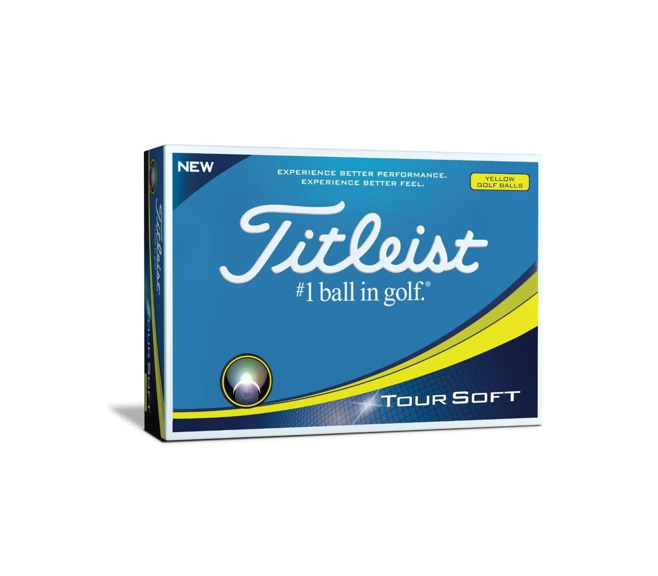 Titleist Tour Soft Yellow Golf Balls