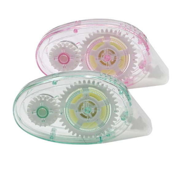 Holzlrgus Glue Roller Craft’s Tape Double Side Permanent Adhesive Glue Tape Scrapbook Runner for Crafting Photo Album Cards Making Journal Scrapbooking Supplies Pack of 2