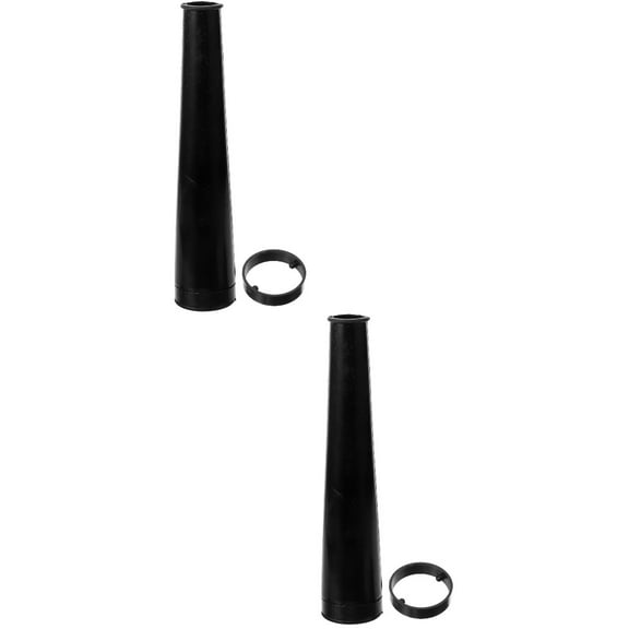 WORGEOUS 2pcs Blower Tube Replacement Blower Extended Tube Multi-use Extension Tube Portable Tube For Blower