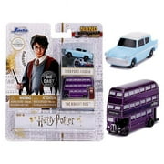 Jada Toys "Harry Potter" 2 piece Set "Nano Hollywood Rides" Diecast Models by Jada Car Play Vehicle