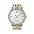 thumbnail image 6 of Michele Gracile Women's Diamond 2-Tone Stainless Steel Quartz Watch MWW26A000003, 6 of 7