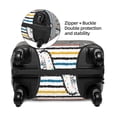 thumbnail image 4 of Xecao Cartoon Dinosaurs print Elastic Luggage Cover, with double-sided print , is perfect for travel, business, and daily use, 4 of 9