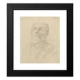 thumbnail image 2 of Alphonse Legros 15x17 Black Modern Framed Museum Art Print Titled - Portrait of an Old Man, 2 of 5