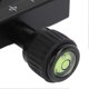 thumbnail image 2 of Aluminum Alloy 60mm Arca Style Plate Quick Release Clamp for Camera Tripod with 3 Bubble Levels 3/8"-1/4" Thread, 2 of 2
