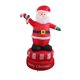 thumbnail image 4 of Decoración inflable navideña de Papá Noel giratoria de 180cm, adaptador estadounidense de 110V para exteriores, decoración navideña para jardín, Import Product Papá Noel iluminado, 4 of 8