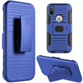 thumbnail image 2 of Para iPhone XS / X Mag-Defender Holster Combo Combo con Magnet Stand Blue LUXMO No, 2 of 16