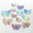 thumbnail image 2 of SUNYOK 72Pcs 3D Butterfly Wall Decor, Butterfly Wall Stickers 6 Styles 3 Sizes, Removable Butterfly Cake Decorations for Party, Birthday, Wedding, Shiny Rainbow Silver, 2 of 9